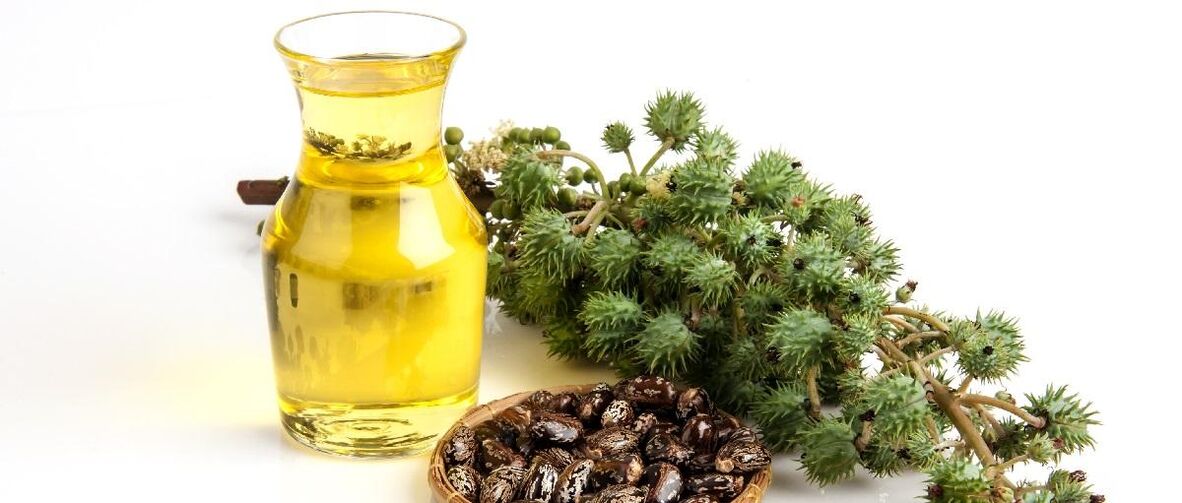 Castor oil for skin aging problems