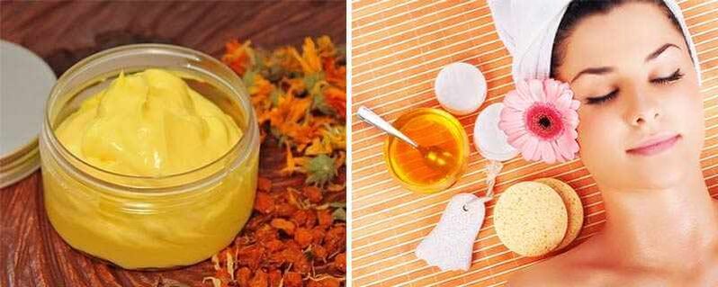 mask with honey to rejuvenate the skin
